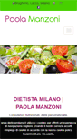 Mobile Screenshot of dietistamilano.it